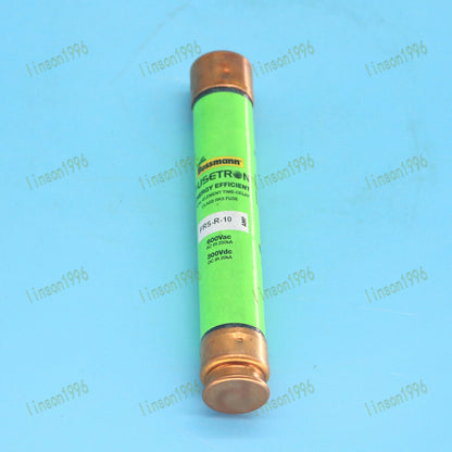 5PCS Bussmann FRS-R-10 600V 10Amp Fusetron Dual Element Time-Delay Fuse - BUSSMANN