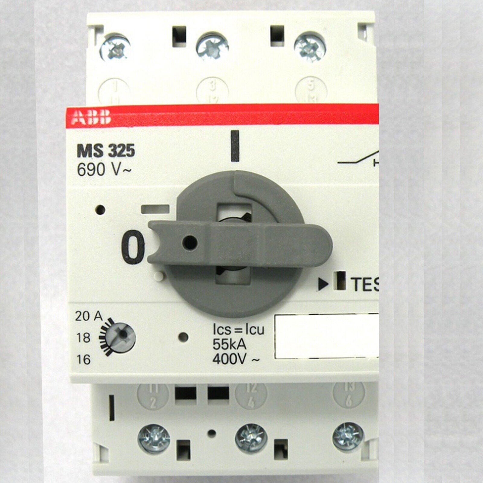 In Box ABB MS325-20 MS32520 Circuit Breaker 16-20A ABB