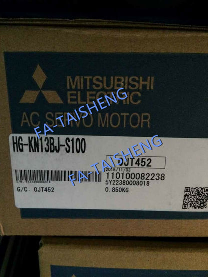 Mitsubishi Ac Servo Motor HG-KN13BJ-S100