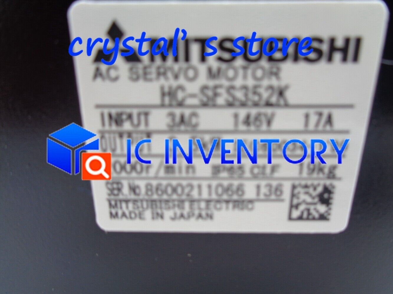 new 1PCS Mitsubishi Servo Motor HC-SFS352K - MITSUBISHI
