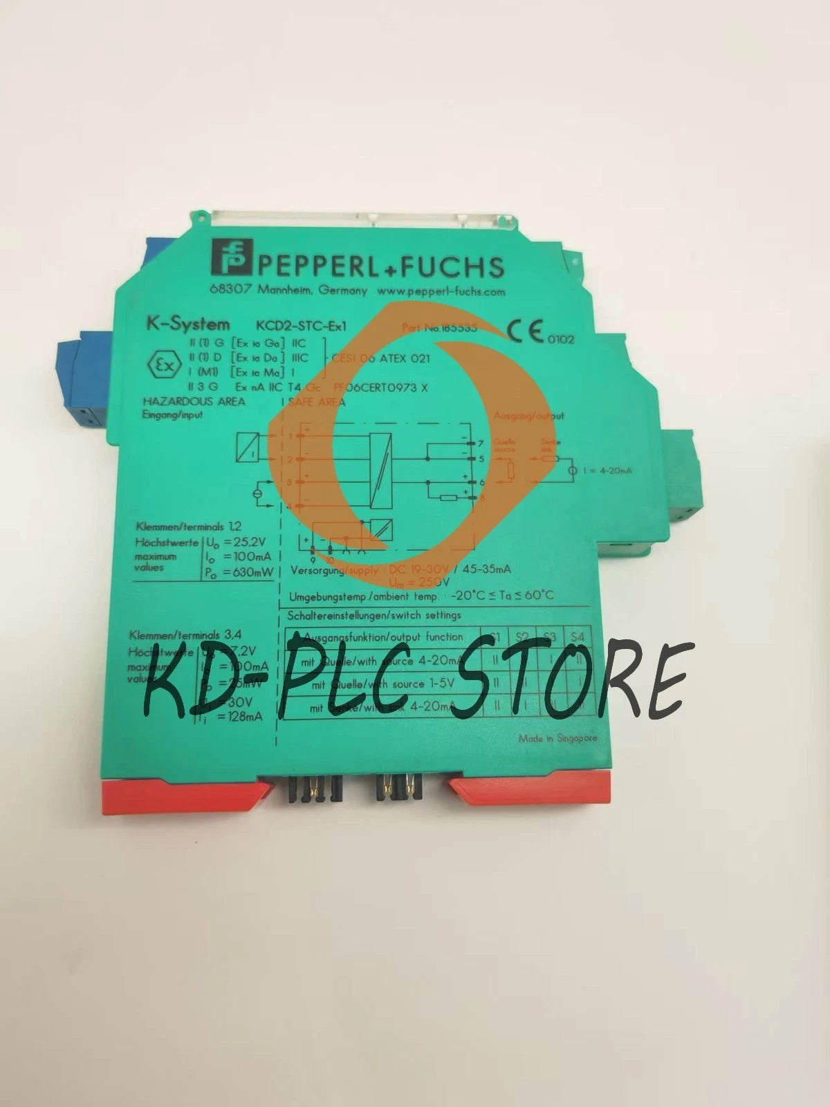 1PCS Pepperl+Fuchs KCD2-STC-EX1 Safety barrier Fast Shipping