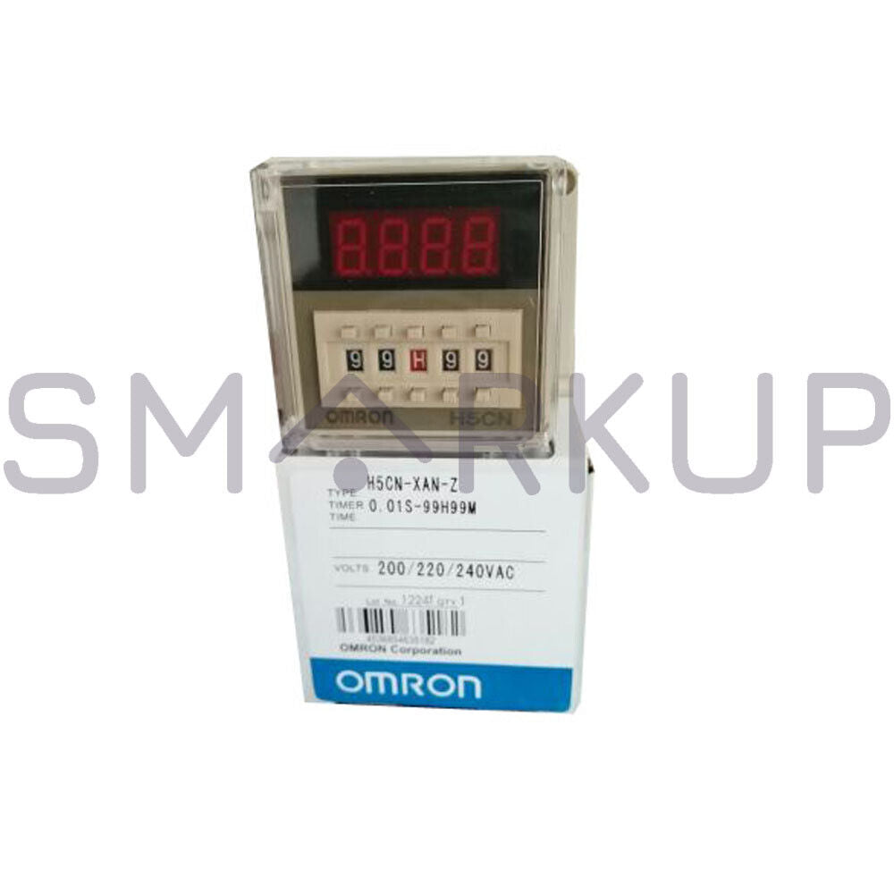 new OMRON H5CN-XCN-Z 100-240VAC Timer