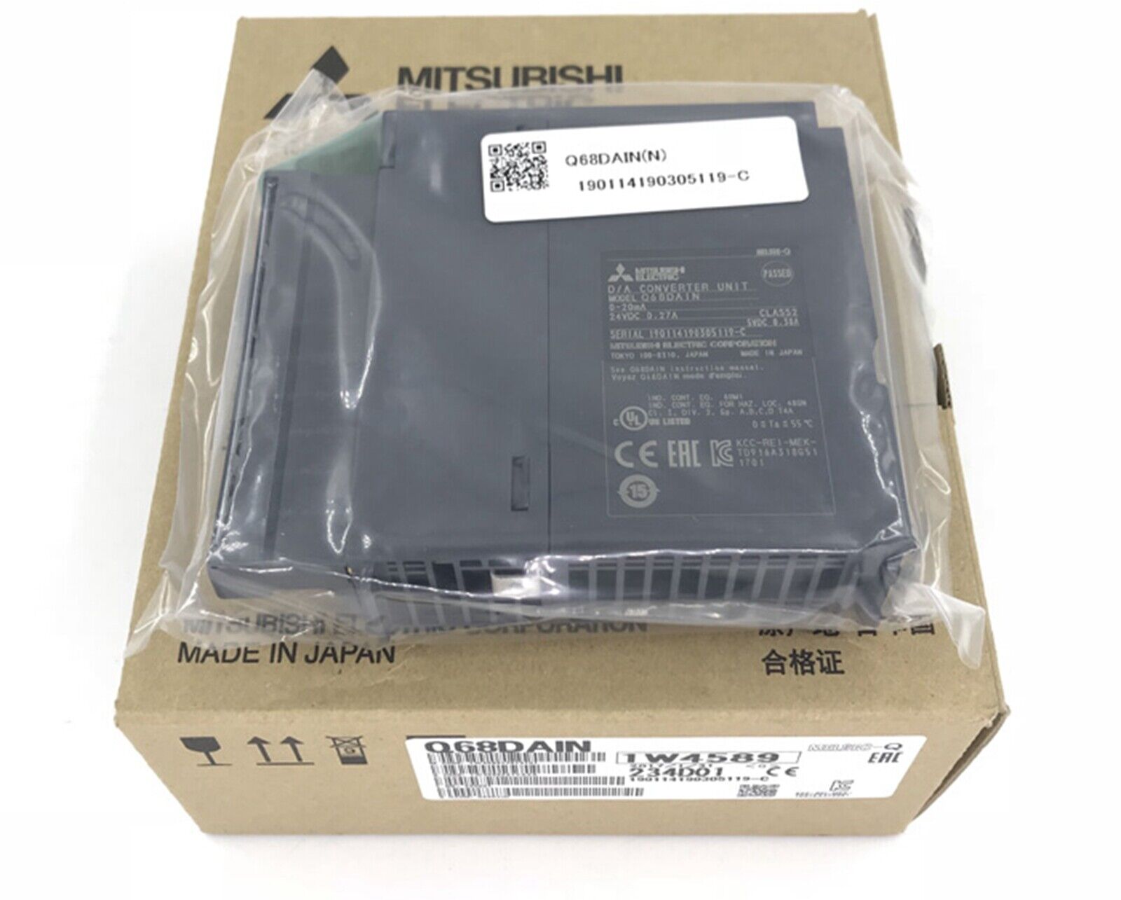 new  MITSUBISHI Q68DAIN Digital-Analog Converter Module