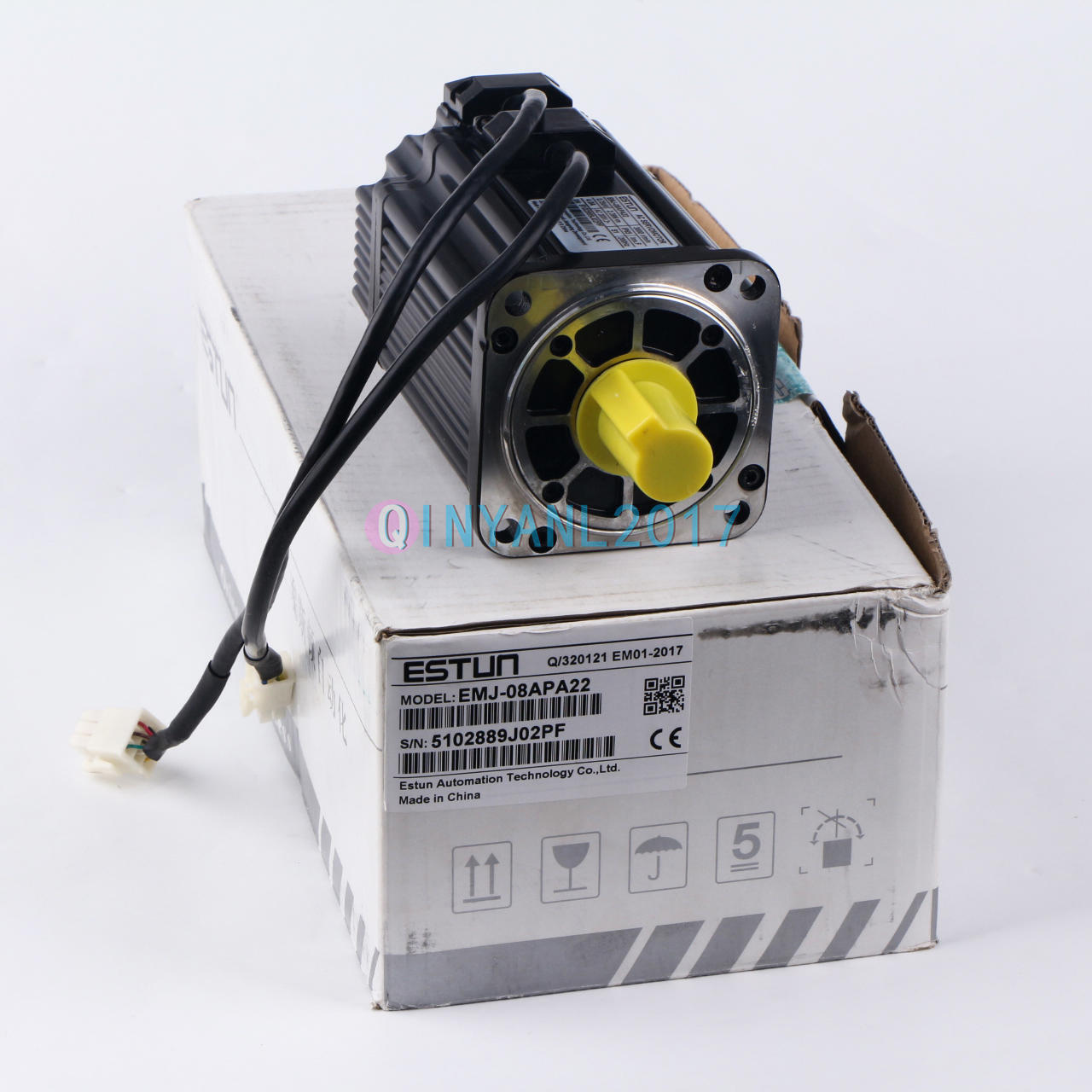 1PCS ESTUN servo motor EMJ-08APA22 0.75KW 4.0A AC220V