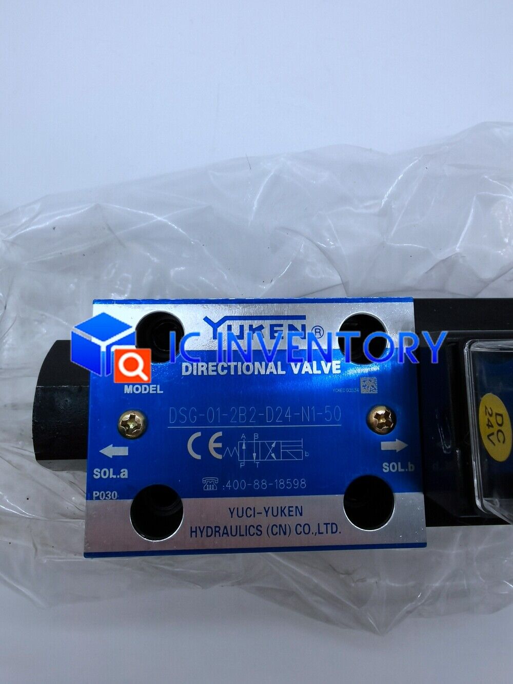 new 1PCS YUKEN DSG-01-2B2B-D24-N1-50 Solenoid Valves - YUKEN