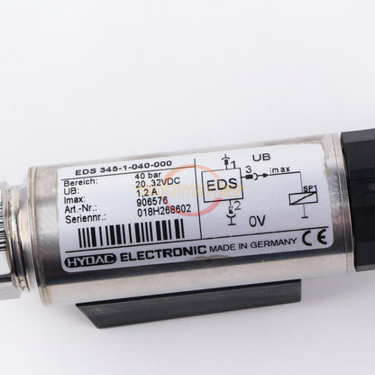 1PC HYDAC Pressure Switch EDS345-1-040-000 - HYDAC