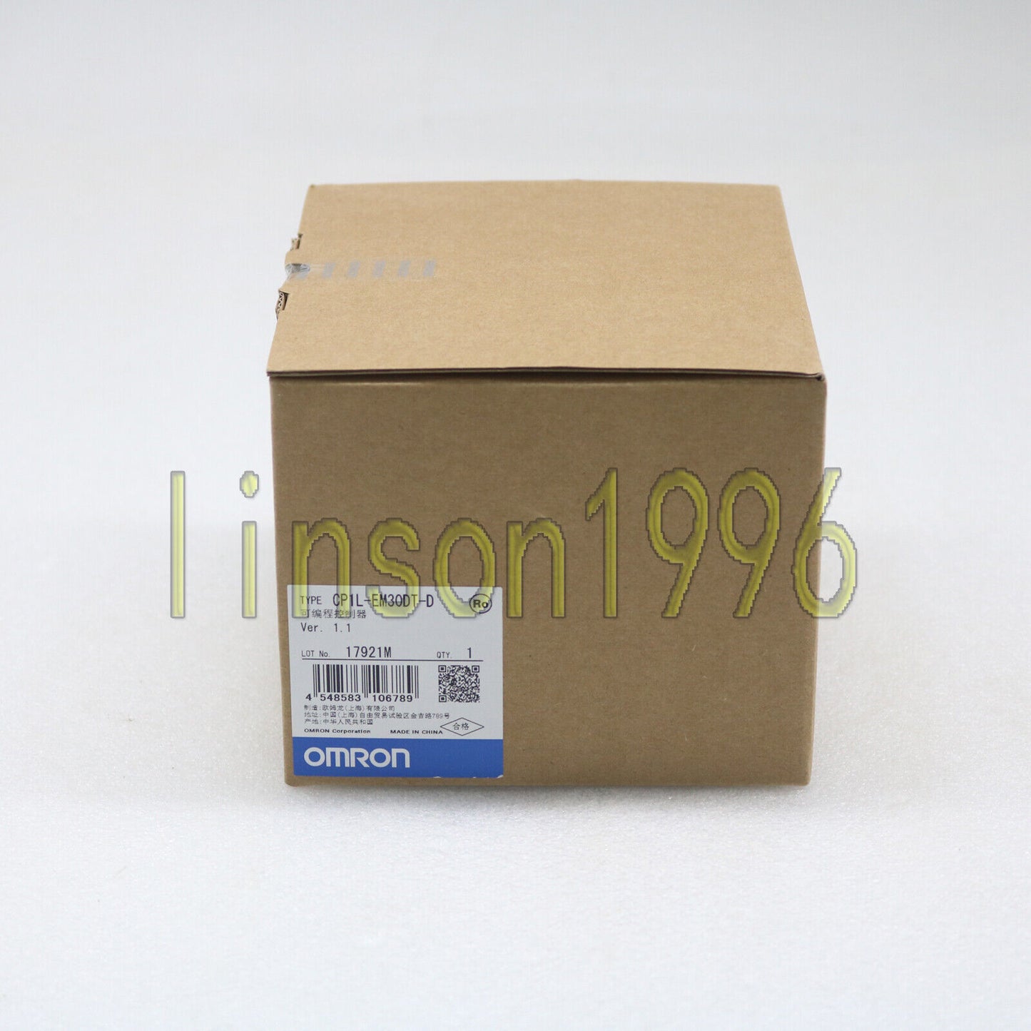 OMRON CP1L-EM30DT-D CPU Unit Module - OMRON