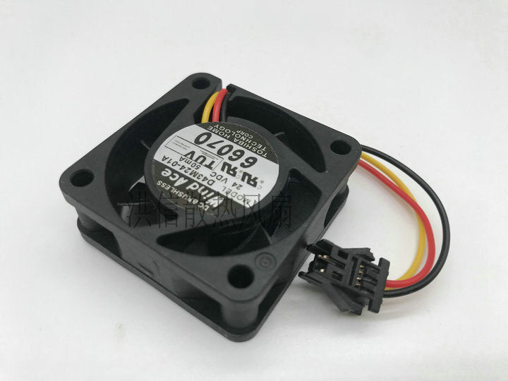 For Anchuan inverter G7/F7 A D43M24-01A 24V 50mA 3-wire cooling fan
