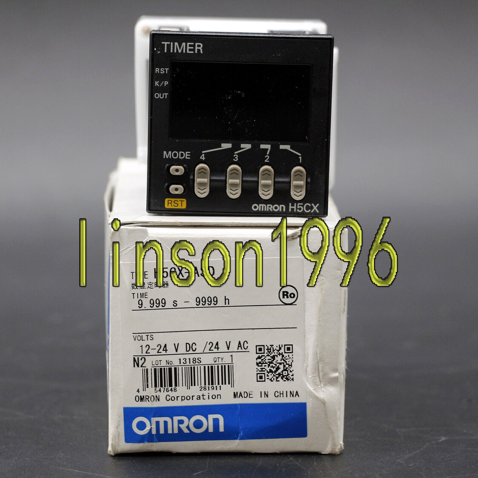 Omron H5CX-ASD Digital Timer, NEW IN BOX - OMRON