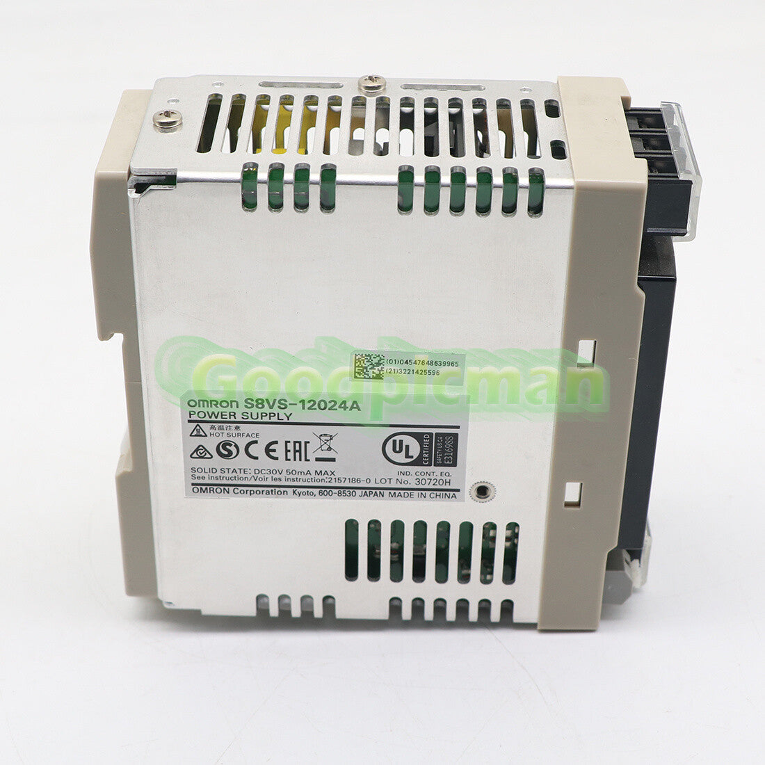 OMRON S8VS-12024A DC Power Supply 24VDC 5A 50/60Hz 1Pcs/