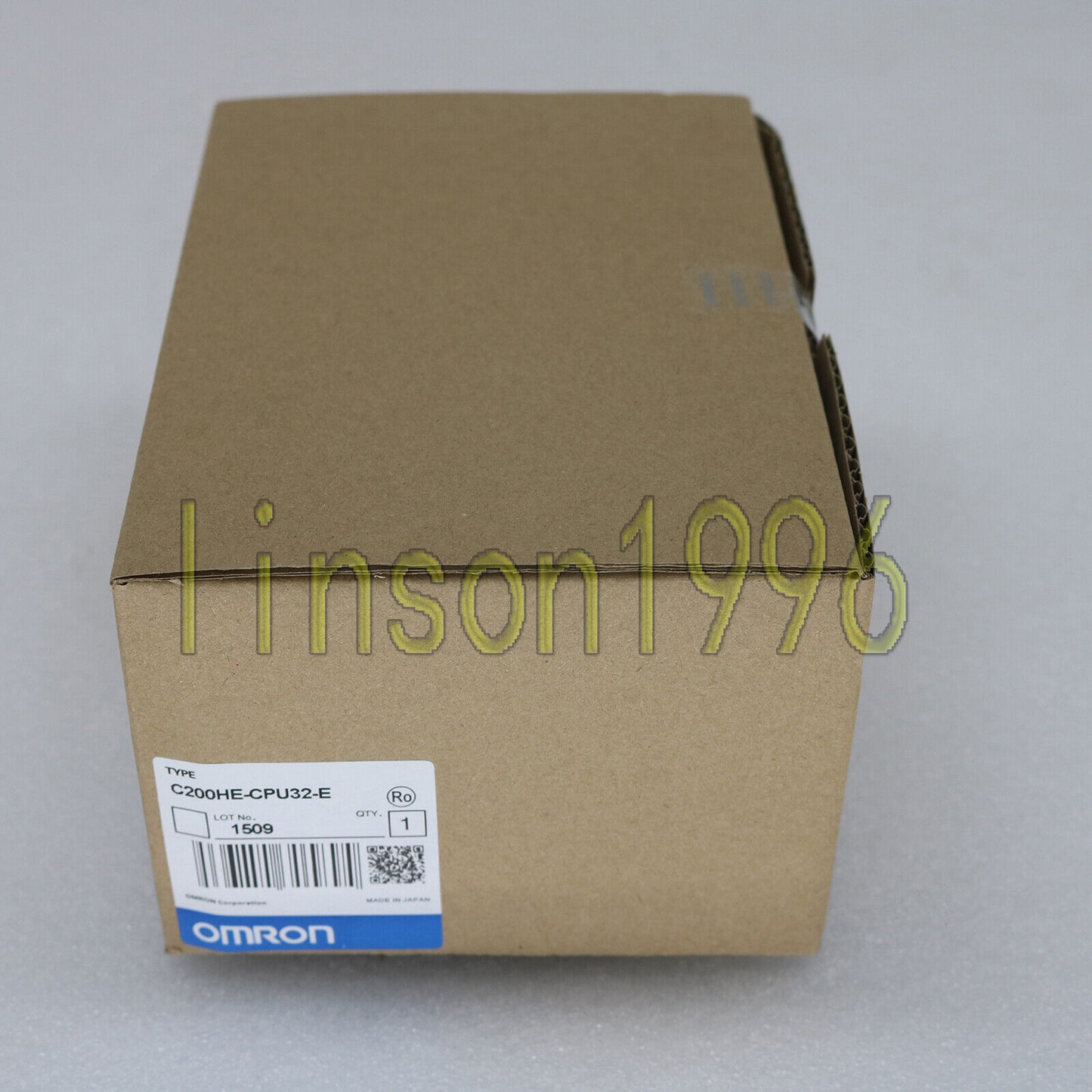 New ONE Omron C200HE CPU32 E programmable logic controller with IEC 61131-3 support - OMRON