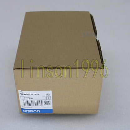 New ONE Omron C200HE CPU32 E programmable logic controller with IEC 61131-3 support - OMRON