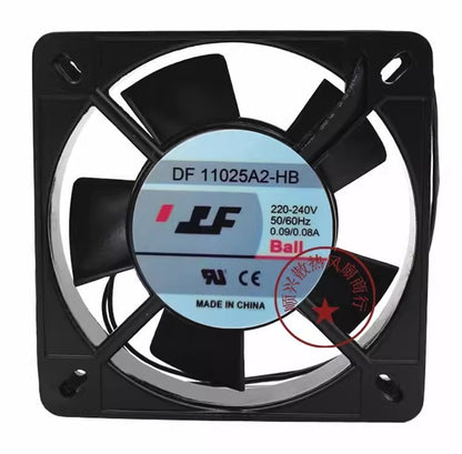 1PCS DF11025A2-HB 220V-240V 0.09A/0.08A Axial Cooling Fan