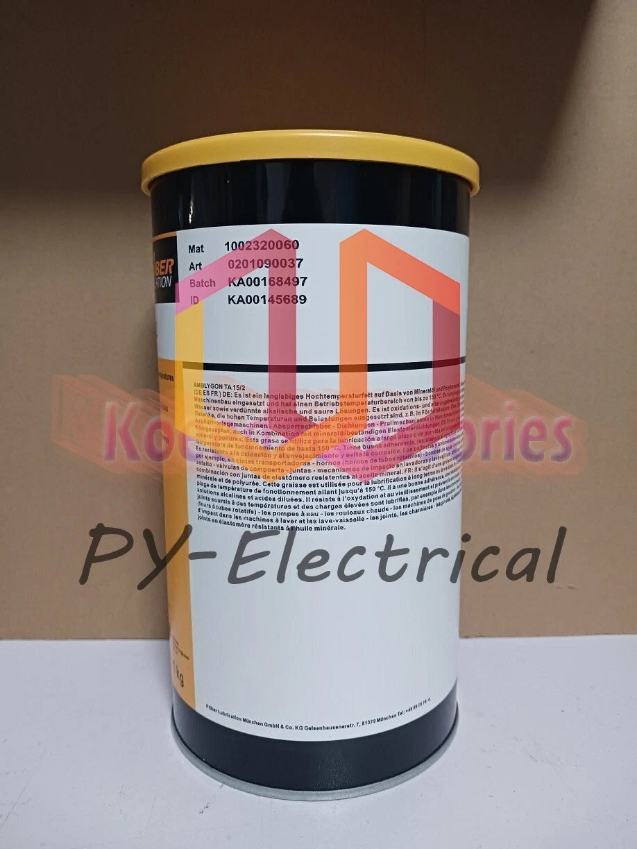 KLUBER Lubrication AMBLYGON TA 15/2 Grease 1Kg ( 2.2 LB ) #US