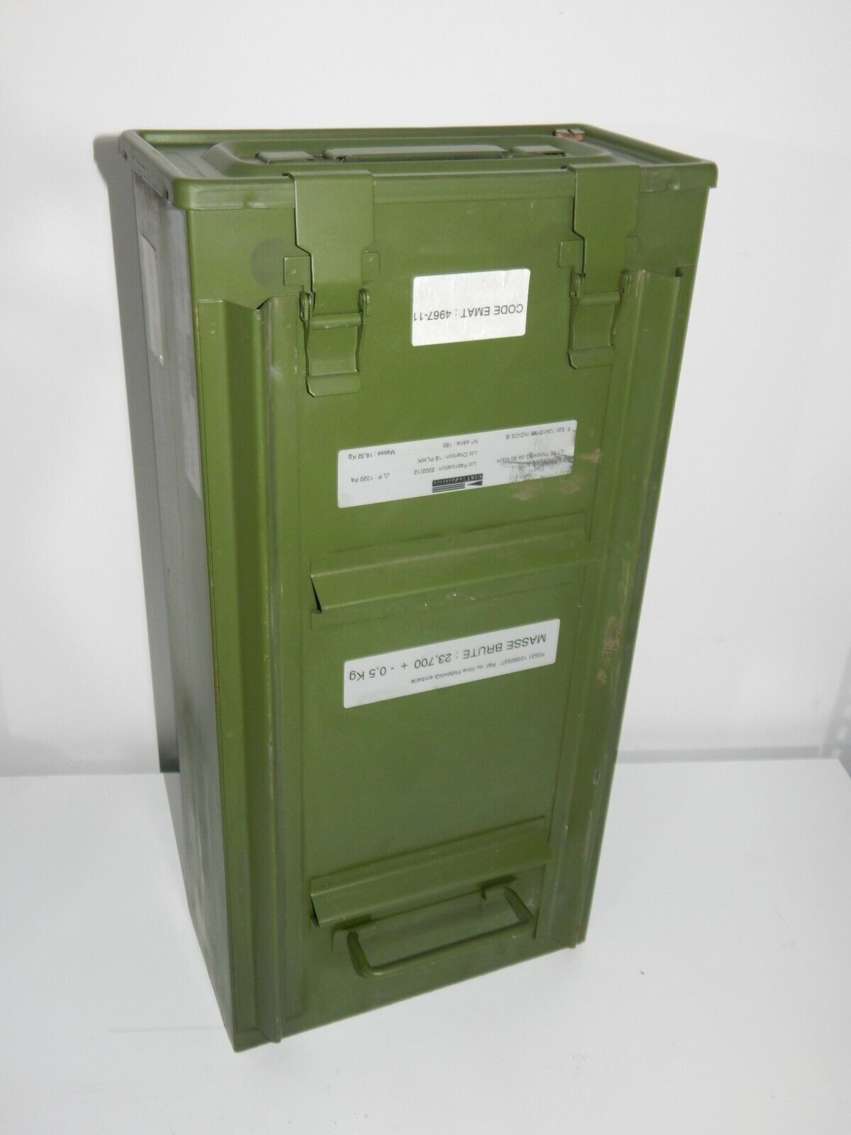 used transport container housing case large metal box - DURABLEGOODS