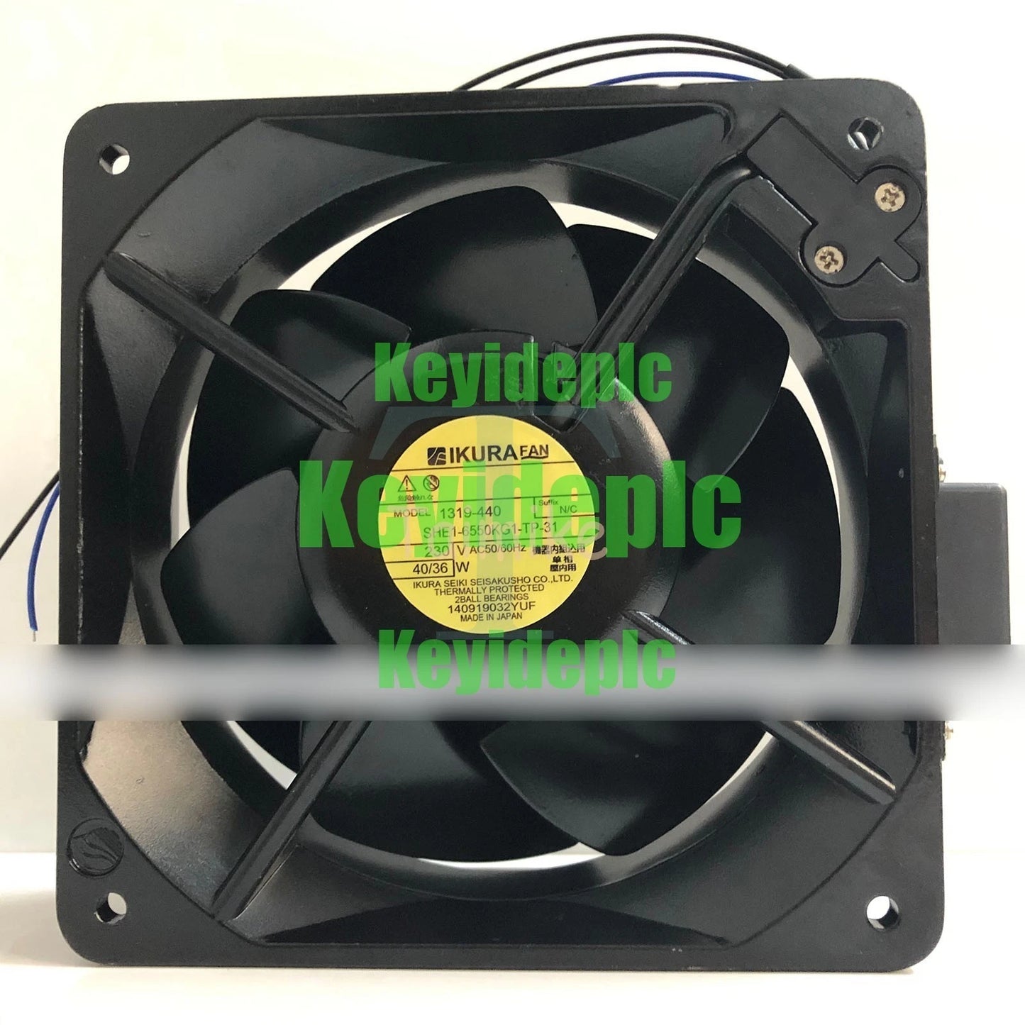IKURA 1319-440 SHE1-6550KG1-TP-31 high temperature fan with sensor