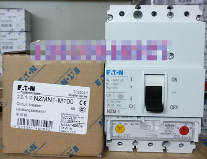 1PCS Eaton Moeller NZMN1-M100 NZMN1M100 Circuit Breaker 100A In Box