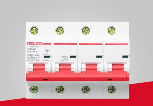 Delixi DZ47-125 DZ47125 Air-Switch Circuit Breaker Free Shipping #DEL