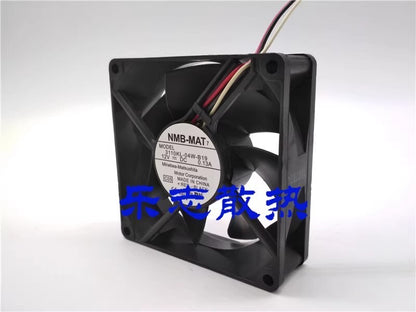 NMB-MAT 3110KL-04W-B19 8025 DC12V 0.13A 8CM 3-Wire Cooling Fan