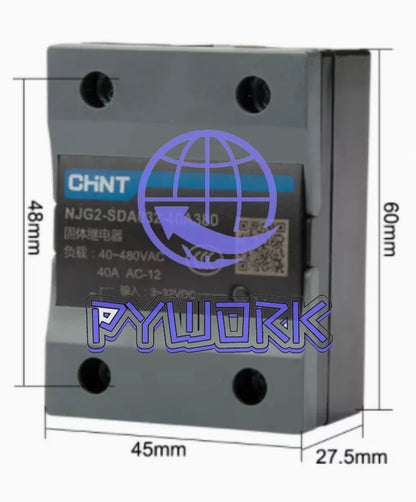 1Pcs Chint NJG2-SDA032-40A380 DA40A 380V Solid State Relay ~