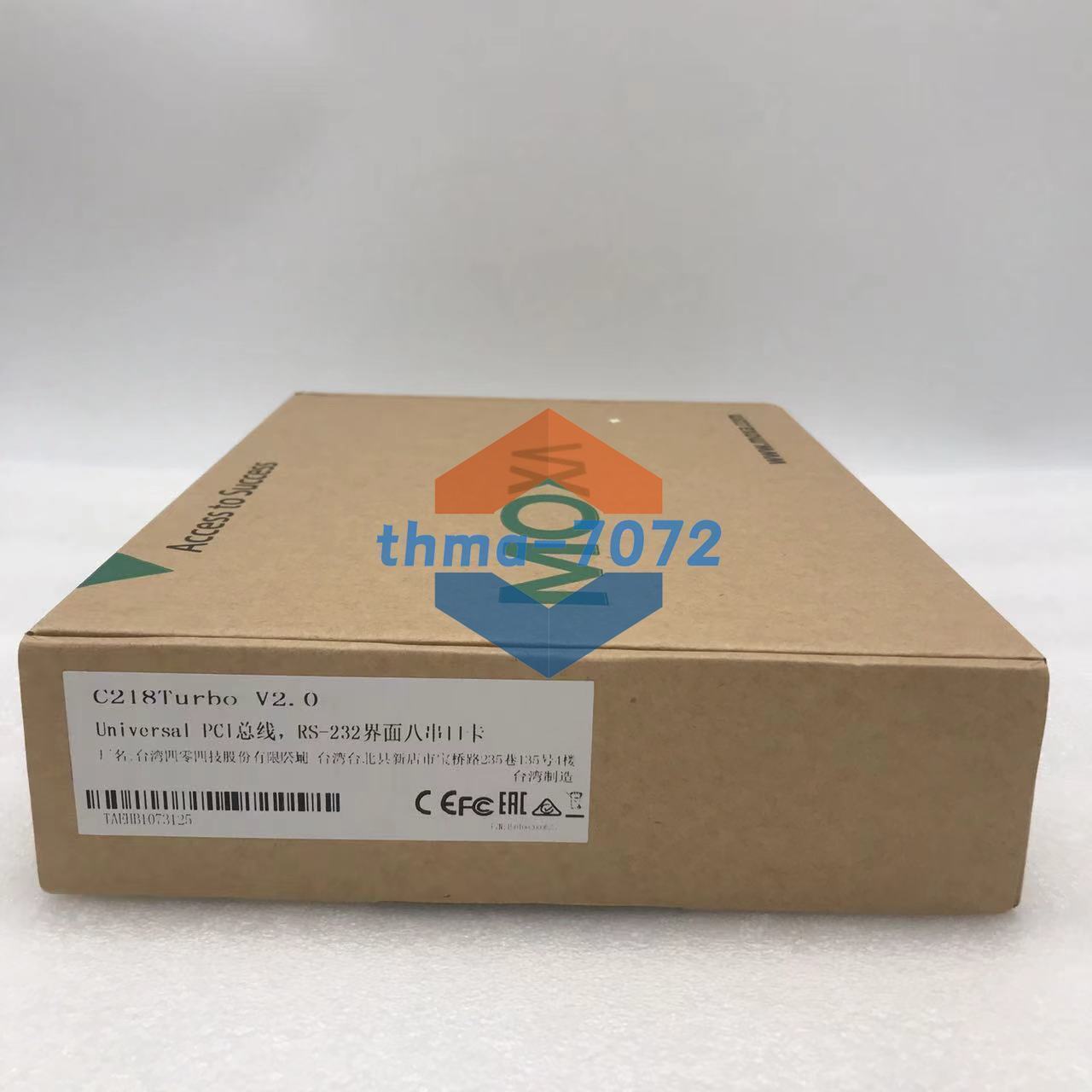 1PC multi-serial port card C218Turbo/PCI V2.0 8-port RS-232 C218T