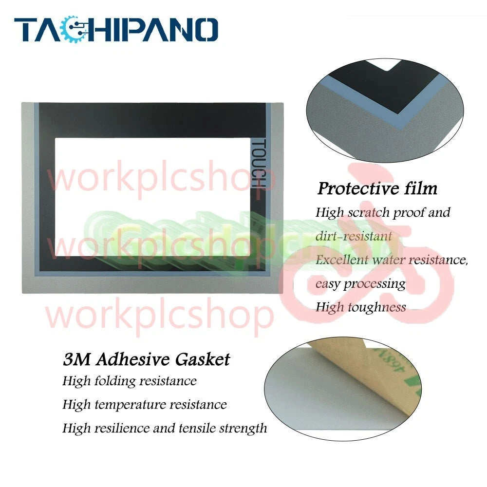 Touch Screen Panel for 6AV2 124-0GC01-0AX0 TP700 with Overlay 6AV2124-0GC01-0AX0