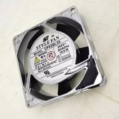 STYLE FAN UP92BL20 200V 10/9W 9225 Metal Frame Cooling Fan