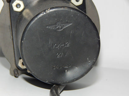 Used Compass KI-12 Indicator Cockpit Aircraft MIG - COMPASS