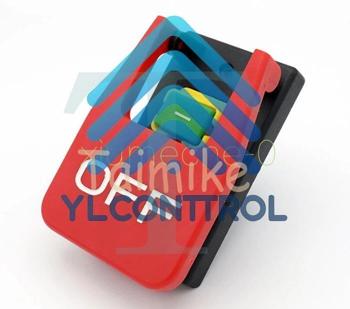 KJD17B 220V-240V 16A 5E4 electromagnetic safety switch emergency stop cover