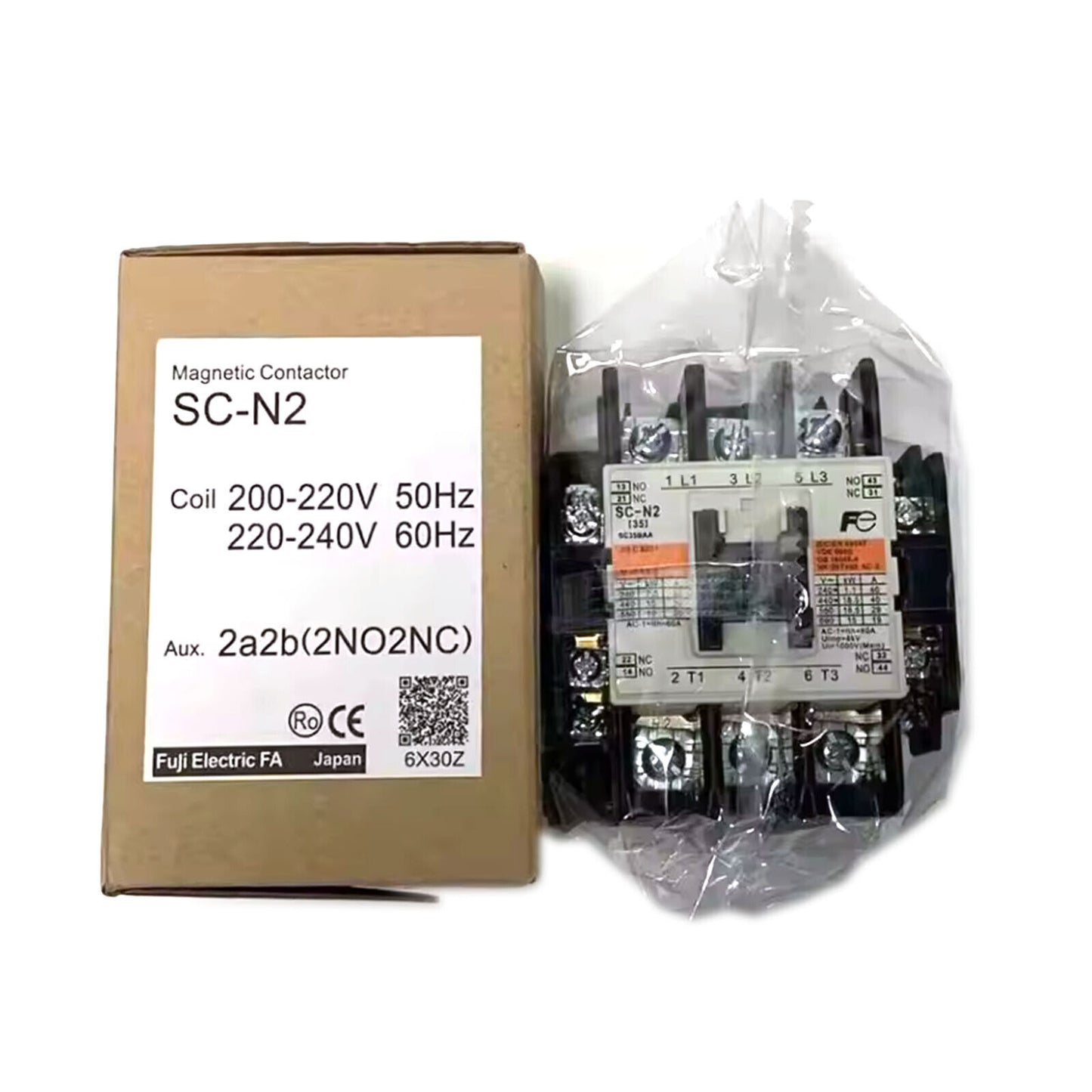 fuji sc-n2 scn2 200-240vac plc magnetic contractor electric - FUJI