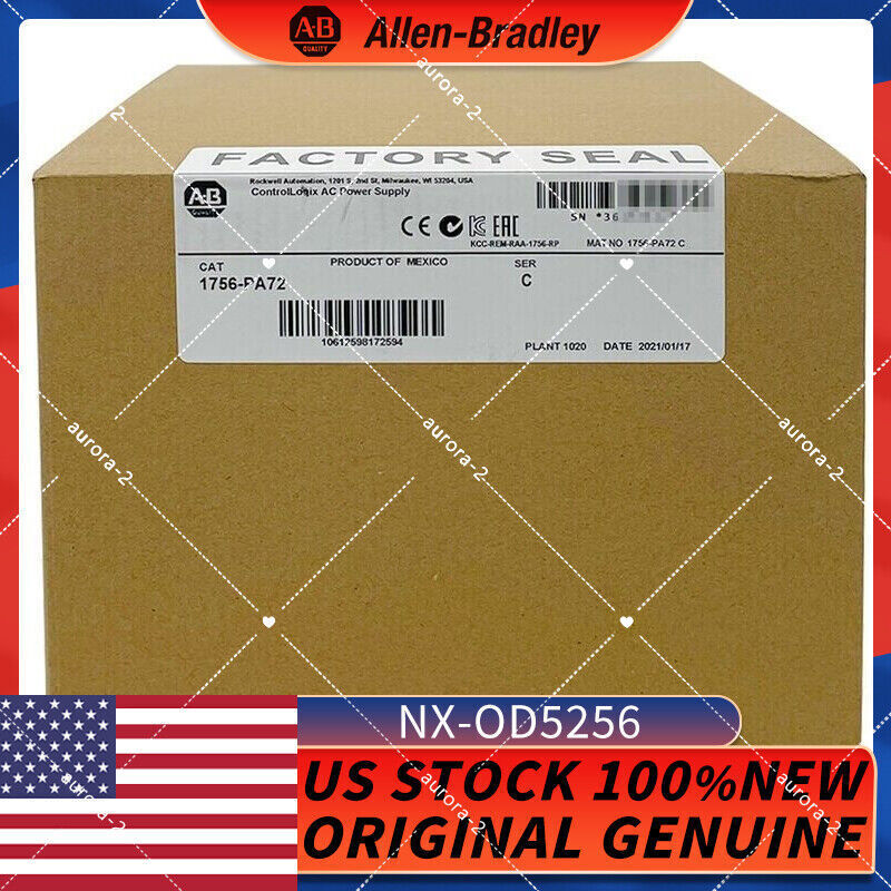 Allen-Bradley 1756PA72 AC Power Supply New Factory Sealed SER C - ALLEN-BRADLEY
