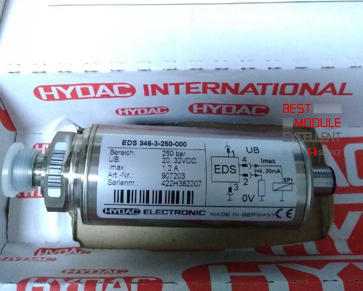 Professional Quality Assay Tool for HYDAC EDS346-3-250-000 - HYDAC