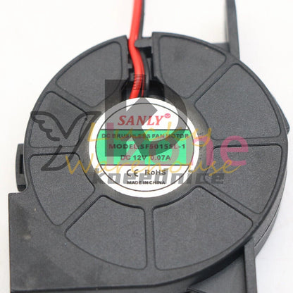1PC Cooling Fan 12V 0.07A 5CM Long Foot Humidifier SF5015SL-1 ~