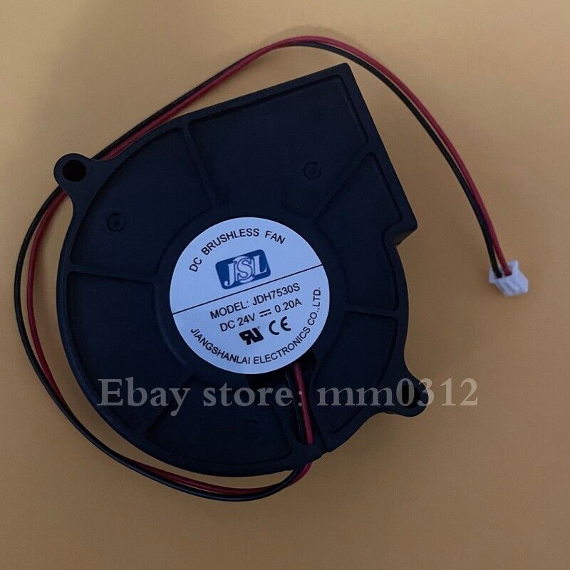 used JSL JDH7530S 7530 24V 0.20A dryer humidifier cooling fan turbo blower - JSL