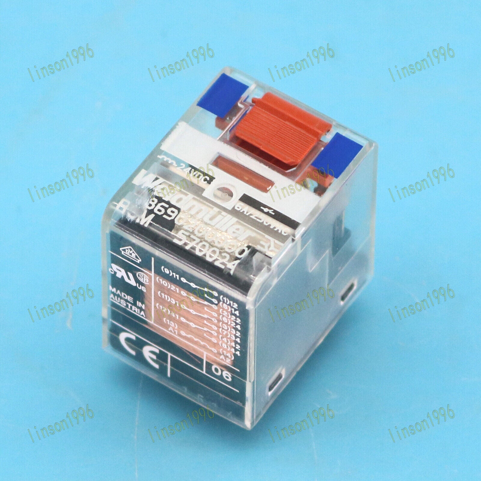 RCM570024 24VDC 14Pins 6A 250VAC Relay Fast Ship - WEIDMULLER