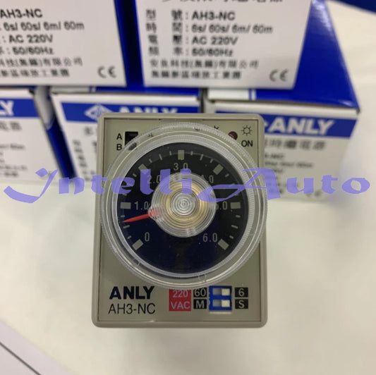 1PC ANLY AH3-NC AH3NC AC220V TIME RELAY IN BOX