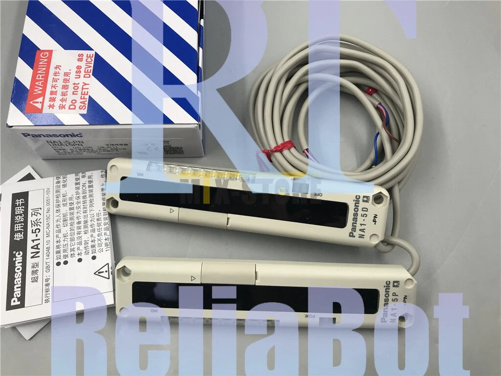 1pcs Panasonic/SUNX NA1-5-PN (NA1-5D-PN+NA1-5P-PN) Area Sensor