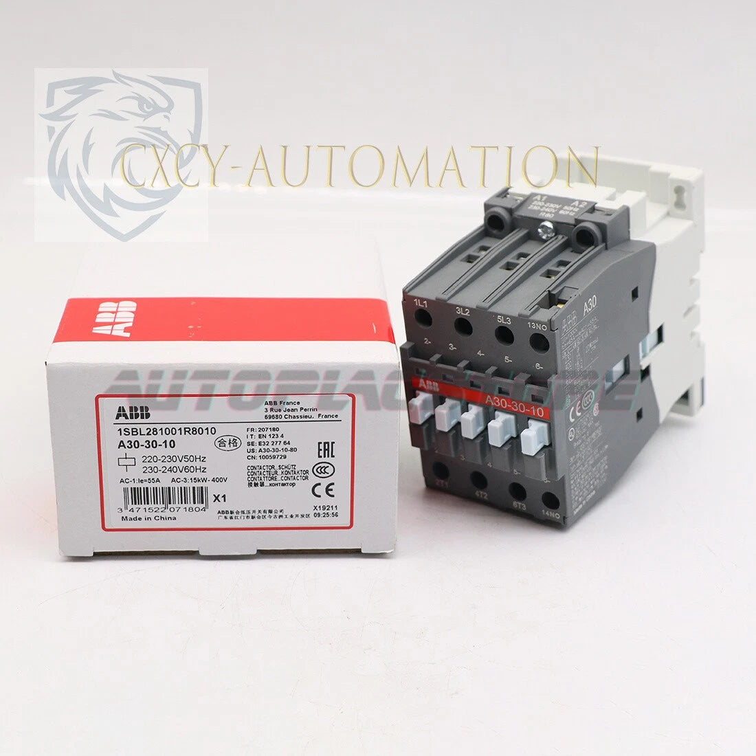 ABB A30-30-10 AC220V AC Contactor IN BOX 1Pcs.US