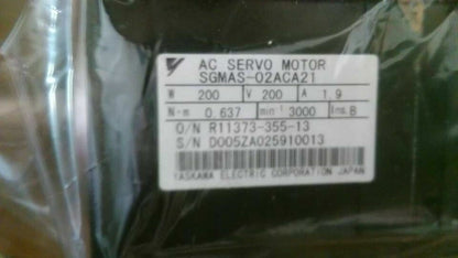 new 1PC YASKAWA SGMAS-02ACA21 AC SERVO MOTOR SGMAS02ACA21 PIGN - YASKAWA