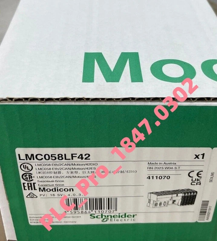 1PCS Schneider LMC058LF42 PLC Module Programmable Controller #d