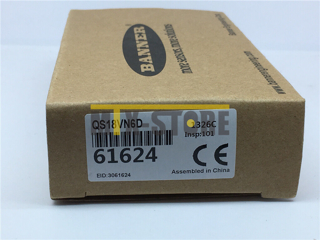 new QS18VN6D Banner Engineering Corp Photoelectric Sensor Proximity Switch - BANNER ENGINEERING CORP