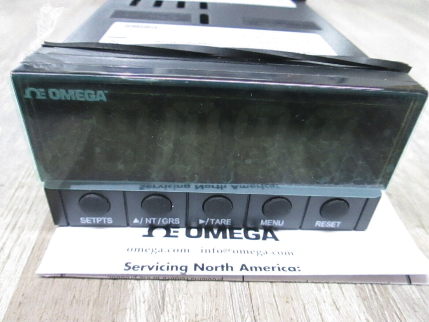 OMEGA Strain Gage Panel Meter 4 DIGIT 115 VAC 9.5W Model Dp25b-s - OMEGA