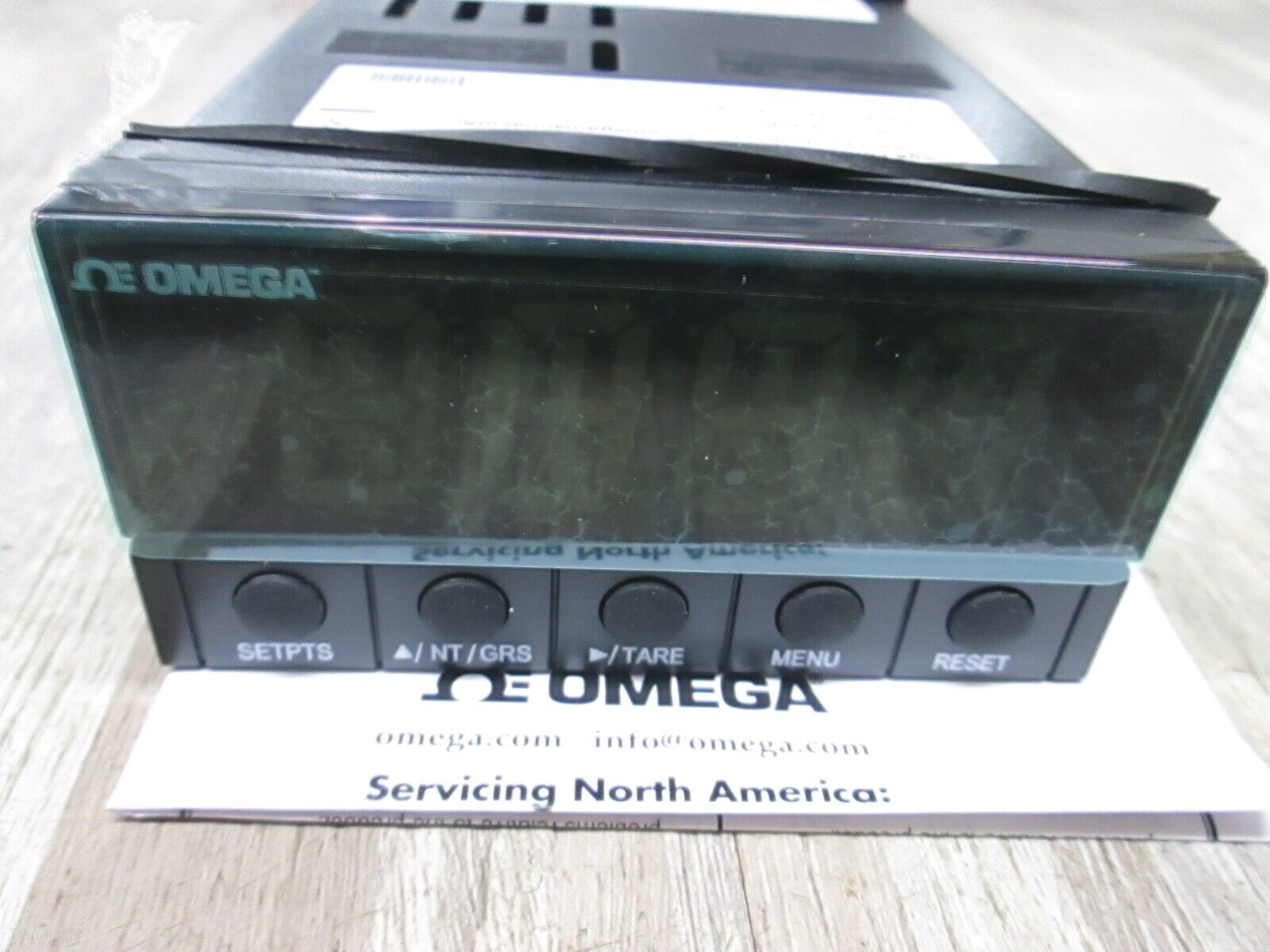 OMEGA Strain Gage Panel Meter 4 DIGIT 115 VAC 9.5W Model Dp25b-s - OMEGA