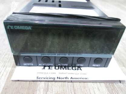 OMEGA Strain Gage Panel Meter 4 DIGIT 115 VAC 9.5W Model Dp25b-s - OMEGA