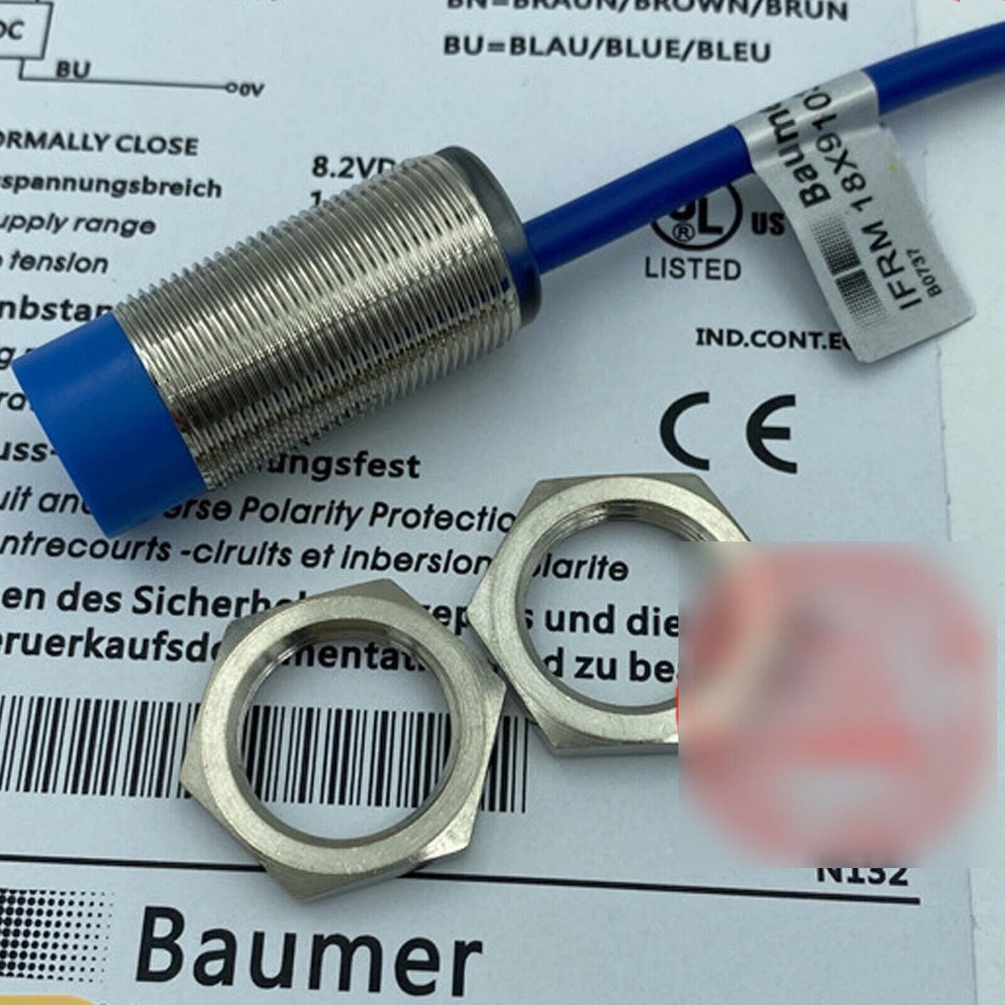 1PCS Baumer IFRM 18X9103 Proximity Switch
