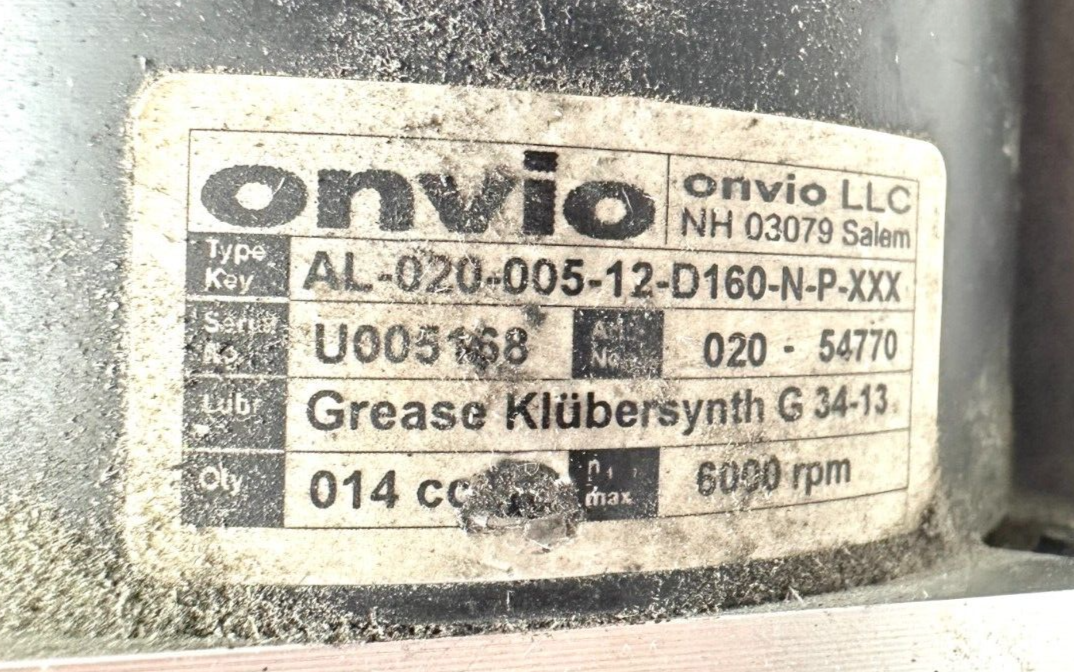 used Allen Bradley MPL-D310P-HJ72AA Servo Motor AL-020-005-12-D160-N-P-XXX - ALLEN BRADLEY