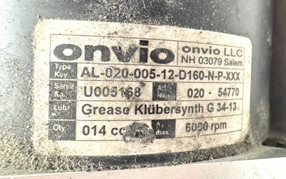 used Allen Bradley MPL-D310P-HJ72AA Servo Motor AL-020-005-12-D160-N-P-XXX - ALLEN BRADLEY