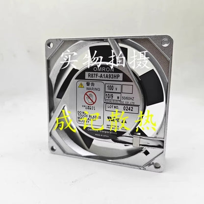 OMRON R87F-A1A93HP 100V 10/9W 92*25MM Aluminum Frame AC Fan