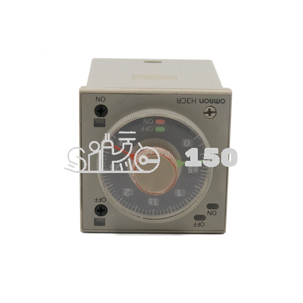 OMRON H3CR-F8 Twin Timer 100-240V AC Box - OMRON