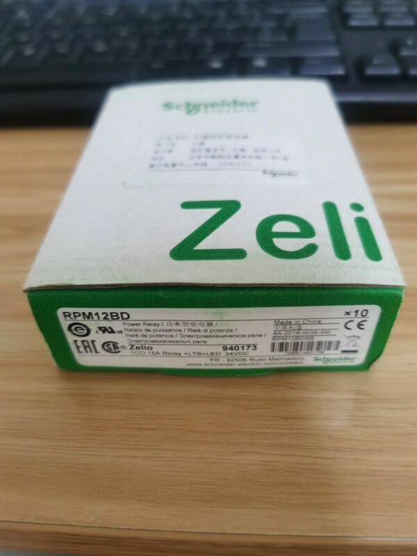 10PCS/1Box  Schneider RPM12BD Miniature Relays 24VDC In Box  #SC